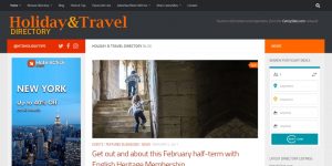 Holiday & Travel Directory homepage