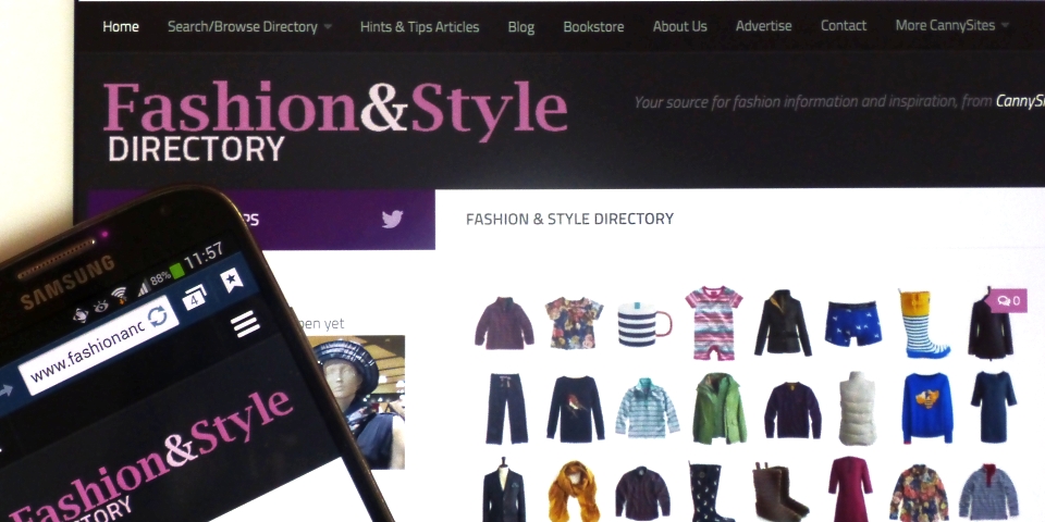 The new Fashion & Style Directory site. Photograph by Graham Soult