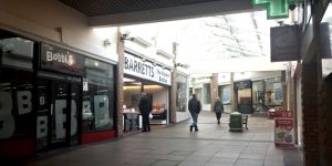 St Cuthbert's Walk shopping centre in Chester-le-Street in 2014. Photograph by Graham Soult