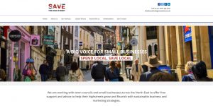 Save The High Street website