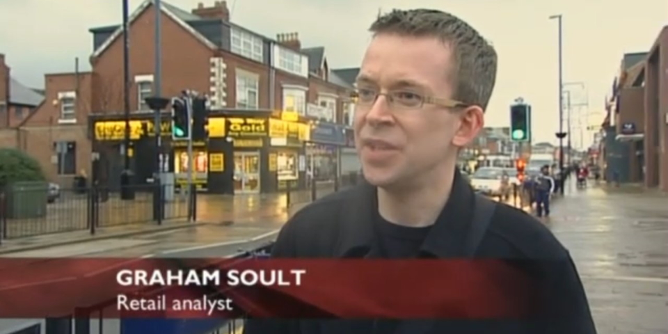 Looking a little younger in Hartlepool on BBC Inside Out in 2010