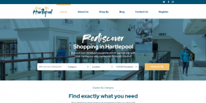 The Shop Hartlepool homepage