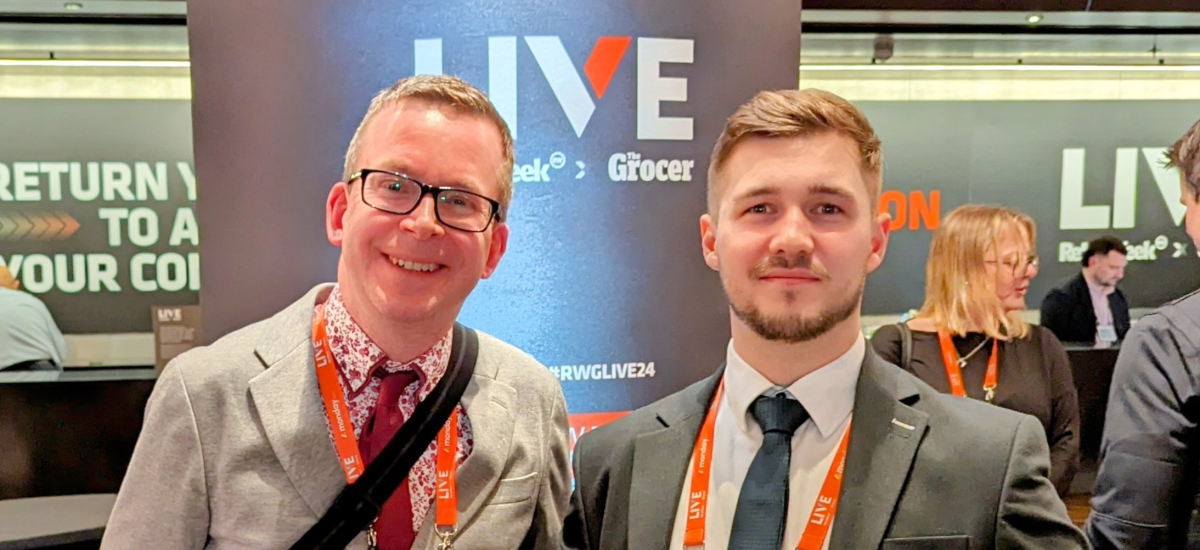 Graham and Andrew at LIVE 2024